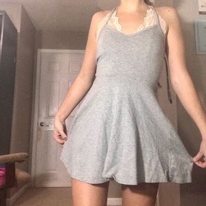 Grey Skater Dress